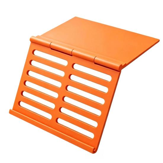 Mahjong Card Holder for Table 3D Printed Angled Viewing Display Rack Under-Mat Slide-in