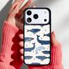 Baby Whale Phone Case for iPhone 17 16 15 14 13 Pro Max Back Cover for 12 11 Pro Coque