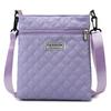 Simple Solid Color Rhombus Messenger Bag Women's New Casual Simple Shoulder Bag Light and Versatile Messenger Small Square Bag Women