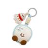 Badminton Table Tennis Car Keychain PU Leather Decoration for Sports Fan Travel Accessory