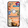 Paddington Bear Cute Phone Case For Samsung Galaxy A13,A21s,A22,A31,A32,A52,A53,A71,A80,A91 Soft Black Phone Cover