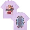 Shakira Las Mujeres Ya No Lloran World Tour 2026 Tshirt Unisex Unisex Fashion Tshirt Loose Casual Cotton Vintage Hiphop Tshirts