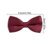 1Pc Children Formal Bow Tie Solid Color Baby Toddler Fashion Polyester Boys Wedding Classical Bowties