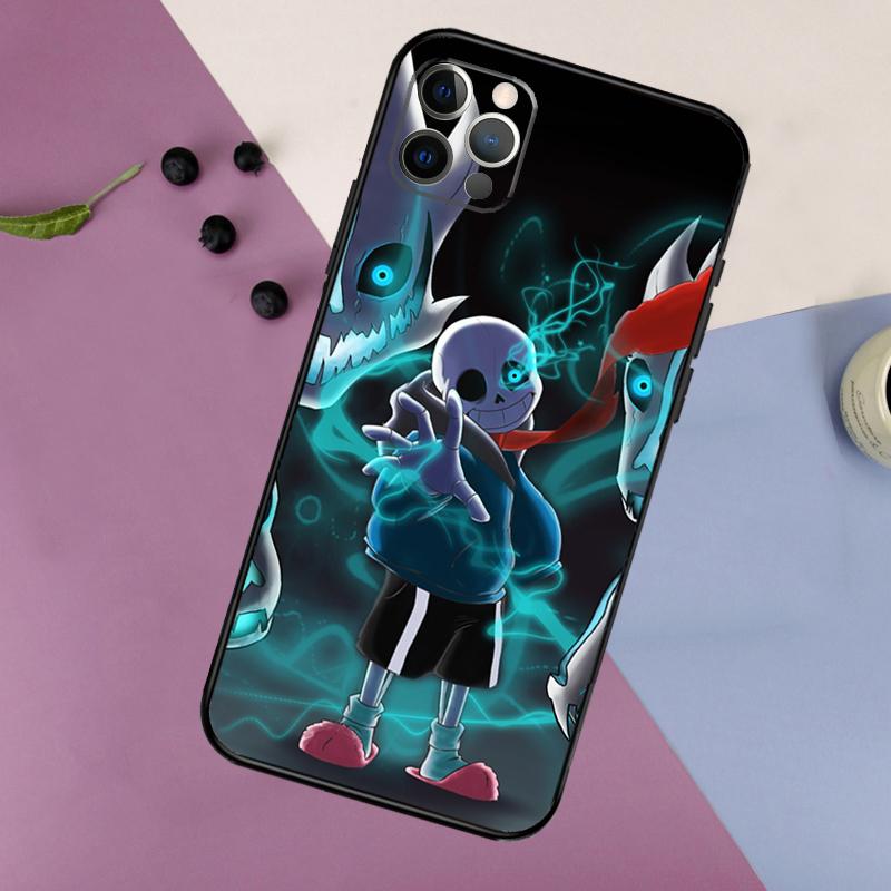 Undertale Sans Case For iPhone 16 15 14 13 12 11 Pro Max 7 8 Plus XR XS Max X Phone Protection Cover