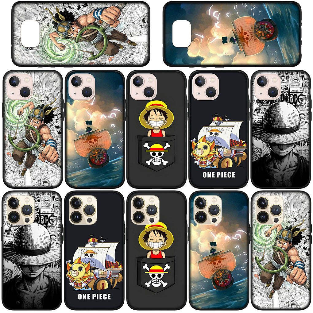 Phone Case for iPhone 17 15 16 Plus Xiaomi Poco X7 X6 F8 F7 M8 C85 C75 C71 Redmi Note 14 12 11 13 Pro Max 14C 13C 15C Thousand One Pieces Luffy Sunny