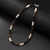 Collane Vintage con Guscio di Cocco e Turchese per Donne Uomini Choker da Surf Gioielli di Lusso per le Feste Collares