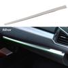 Car Center Console Co-pilot Storage Box Strip Trim Accessories Decor Sequ for Honda Civic 10th 2016 2017 2018