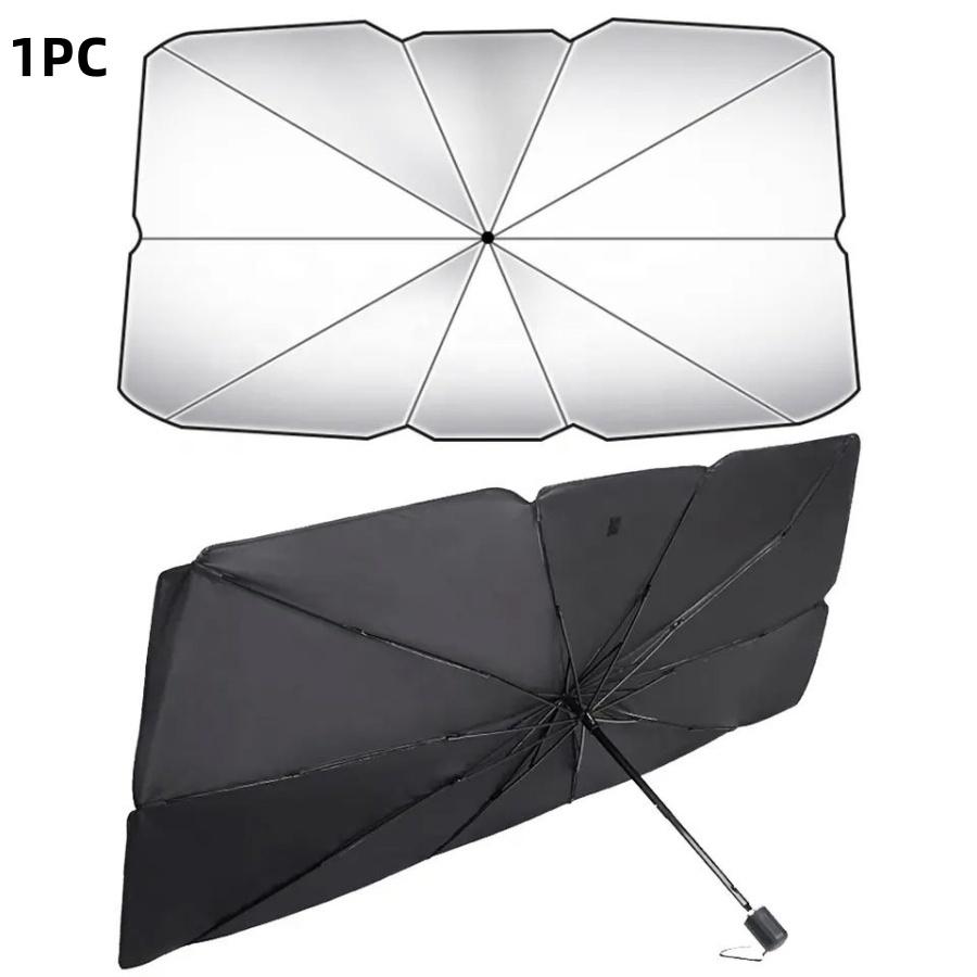 1PC Car Windshield Sunshade Car Front Shading Sun Shade Upgrade Auto Parasol Umbrella Type for Car Window Summer Sun Protection