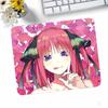 Anime Nakano Nino Mousepad Small LockEdge Mouse Pad For Gamers Computer Desk Pad Rectangular Anti-slip Rubber