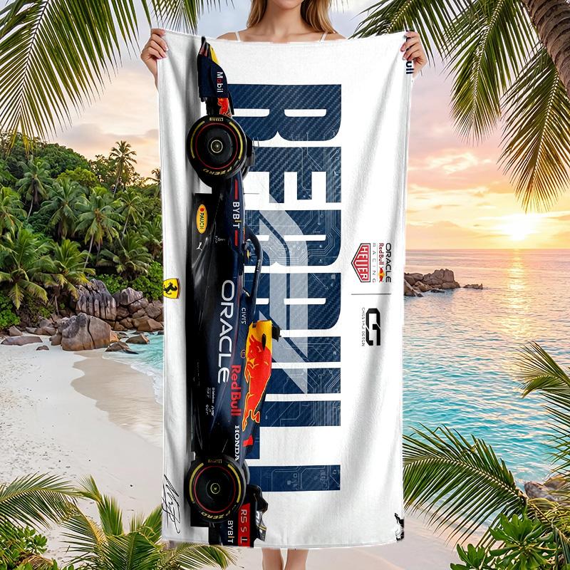 Asciugamano da Spiaggia alla Moda Max Verstappen Portatile Morbido Asciugatura Rapida per Nuoto Campeggio Vacanze