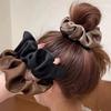 5 pieces of satin headband - classic mixed color anti slip hair string, daily and special occasion hair accessories