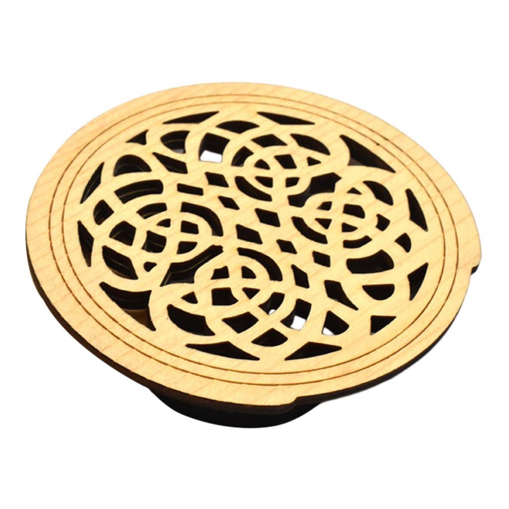 Guitar Soundhole Cover Replacement Enhanced Performance for Acoustic Guitars Practical Parts Block Protector Feedback Reducer