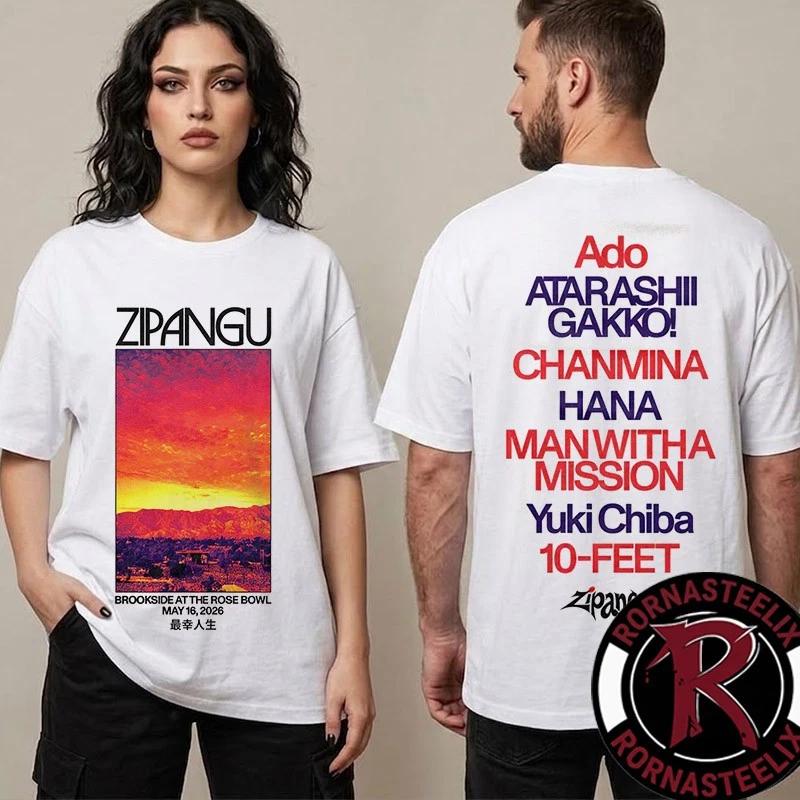 Zipangu Japanese Music 2026 Event Full Lineup Merchandise Brookside Shirt S