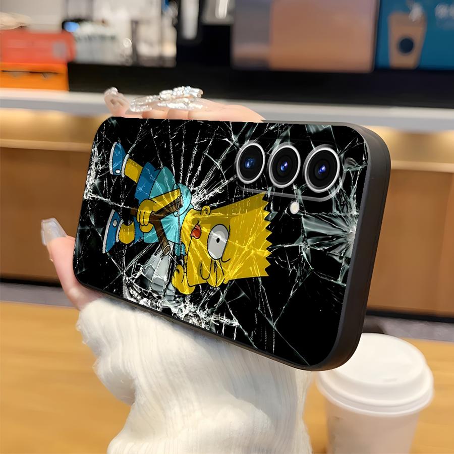 Fun S-simpsons Case for Samsung Galaxy A12 A15 A05 A70 A06 A04 A16 A40 A17 A13 A20 A50 Funda Phone Cover