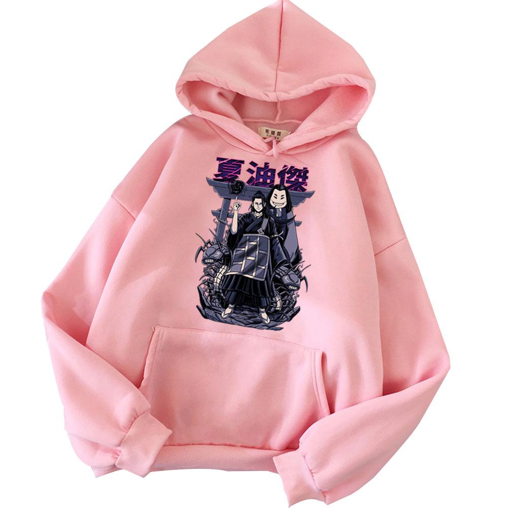 Jujutsu Kaisen Suguru Geto Graphic Printed Hoodies Vintage Oversized Hooded Hip Hop Long Sleeves Cotton Hoodie Men Women Clothes