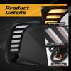 For Toyota Corolla     LED DRL Daytime Running Lights Car Fog Lamps Turn Signal Front Bumper White Yellow Blue
