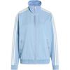 Adidas Originals Full Zip Logo Embroidered Striped Long Sleeve Jacket Women jackets KW8757