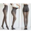 Dicke Samt-Leggings für Damen, Winter, hohe Taille, Kompression durch das Fleisch, warme Hose, schlanke Elastizität
