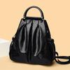 Zaino Stile Pelle Vintage con Manico Superiore e Spallacci Imbottiti