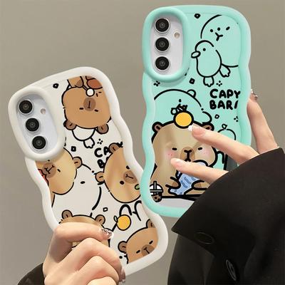 Cute Capybara Phone Case for Xiaomi Redmi 8 9C 9T 10C 10A 12C 4G 13C A1 A2 Plus Poco X3 NFC Pro X5Pro TPU Case
