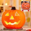 Halloween Glowing Pumpkin Lanterns for Shopping Mall Decor and Courtyard Ornaments