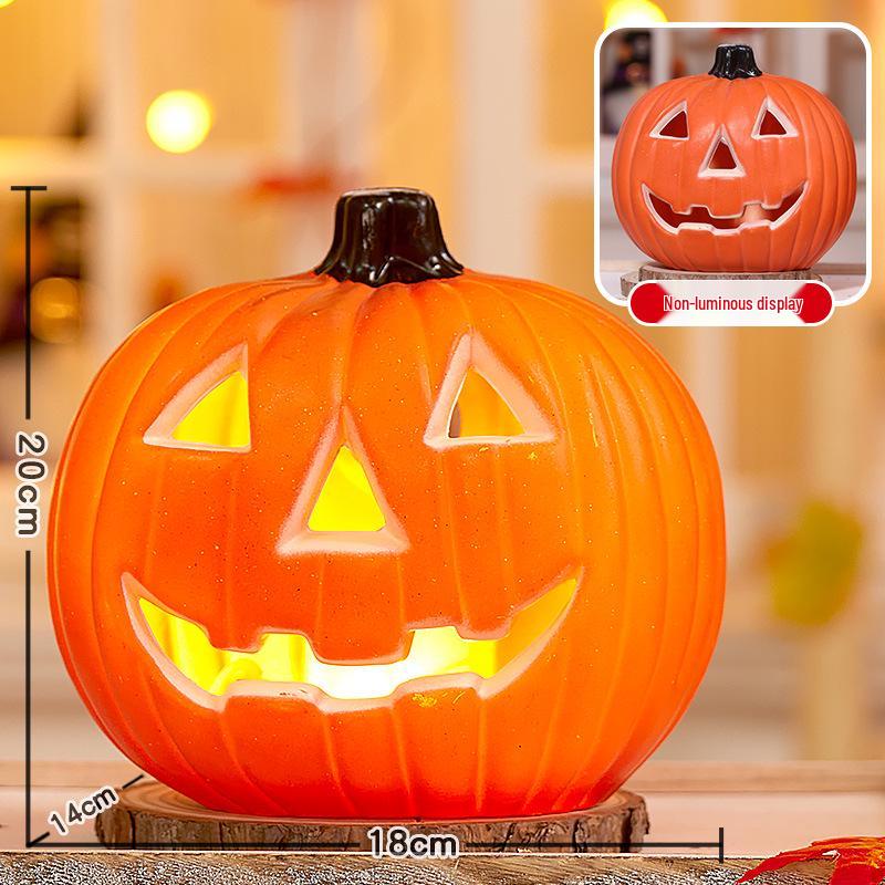 Halloween Glowing Pumpkin Lanterns for Shopping Mall Decor and Courtyard Ornaments