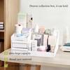 Damen Schminkbox Schubladenschublade für Schlafzimmer Arbeitsplatte PP Kosmetik Organizer Ordentlich Elegant Einfacher Zugriff für Hochzeitsgeschenk