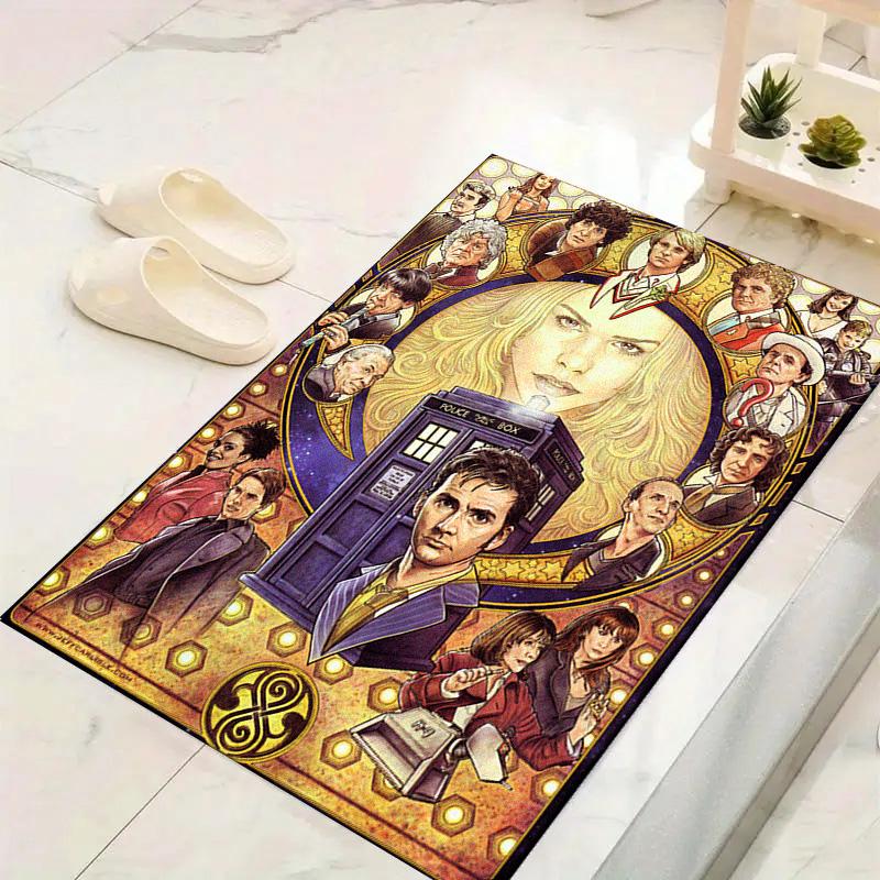 Doctor Who Carpet Rug for Living Room Bedroom Home Sofa Decoration,Kids Play Non-slip Floor Mat