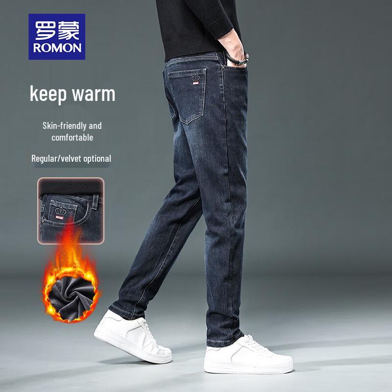 

ROMON Мужские джинсы прямого кроя слим-фит 32