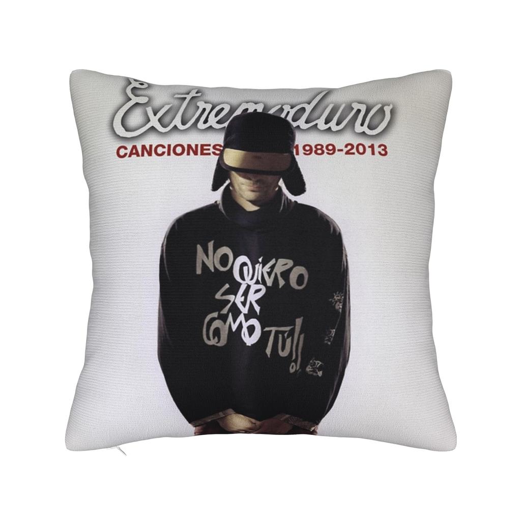Extremoduro Spanish Hard Rock Band Pillow Case Robe Iniesta Comfy Pillow Cover For Living Room Bed Chair Fashion Pillowcases