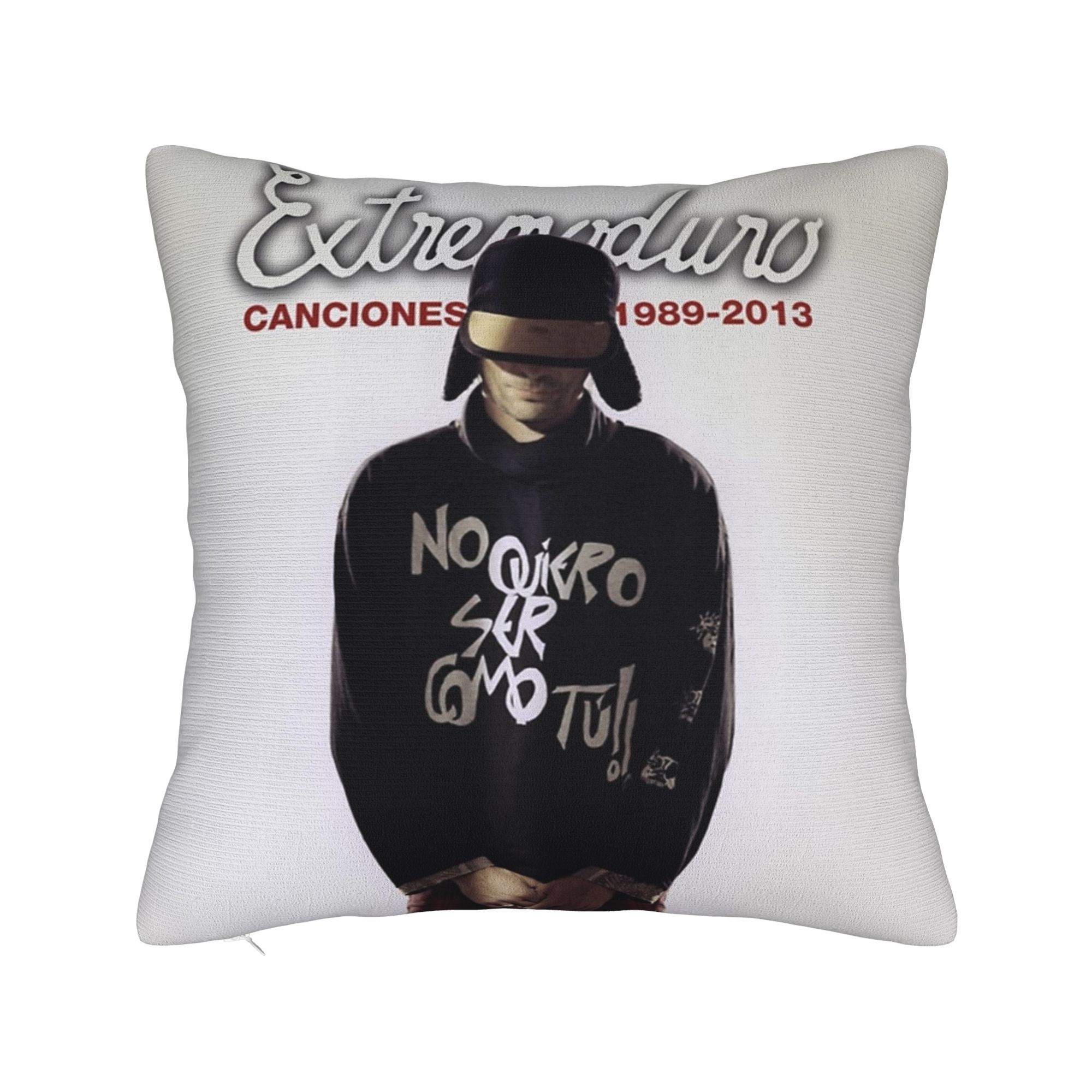 

Pillow Case Extremoduro Spanish Hard Rock Band Graphic Robe Iniesta Pillow Cover For Chair Sofa Home Decor Vintage Pillowcases 30x30CM(12x12in)