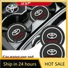 Toyota 2026 Nieuwe Naafdoppen 2 Stuks Auto Antislip Siliconen Onderzetter Auto Interieur Waterbeker Pads Toyota Corolla Ca Auto Sticker