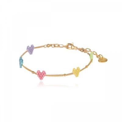 Mishky Beads Heart Bracelet Mk24008b