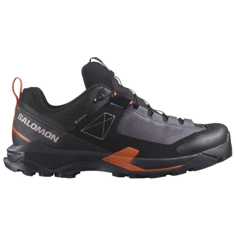 SALOMON X Ultra ALPINE Slip Resistant Abrasion Resistant Low top Hiking Shoes Women's Black Orange Sneakers L47567300