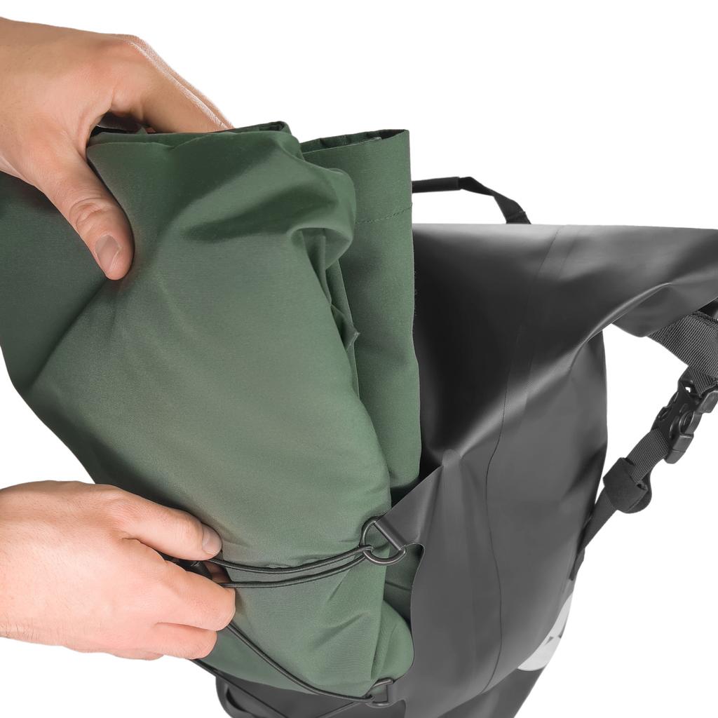 Wozinsky Waterproof Bike Bag Pannier Rack Bag 25l Black (WBB24BK)