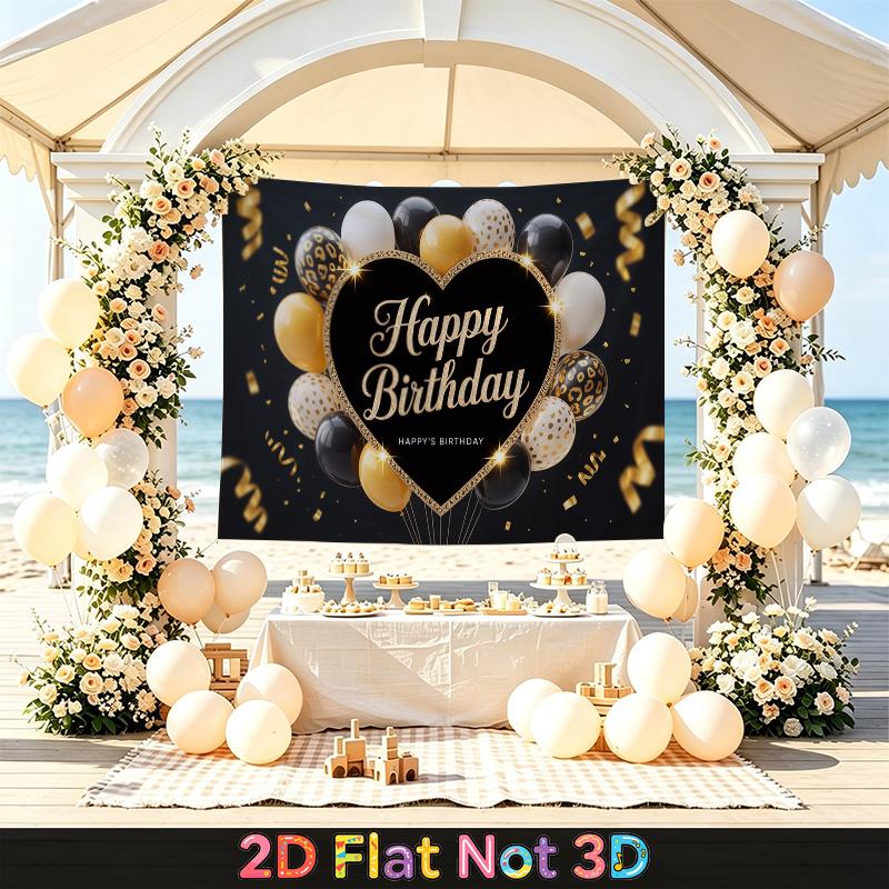 1pc Balloon Party Backdrop - Studio Photo Prop