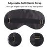 Silk Eye Mask Black for Blocking Light Special for Sleeping Eye Protection for Both Men and Women