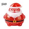 Fun Holiday Sensory Play Santa Claus Squeeze Toy, Slow Rising Maltose Stress Relief Fidget with Cute Christmas Gifts for Boys Girls Glitter, Soft TPR