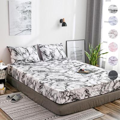 Spannbettlaken aus Polyester in verschiedenen Größen mit elastischem Band für Bettpolster, weicher Matratzenbezug (Ohne Kissenbezug)