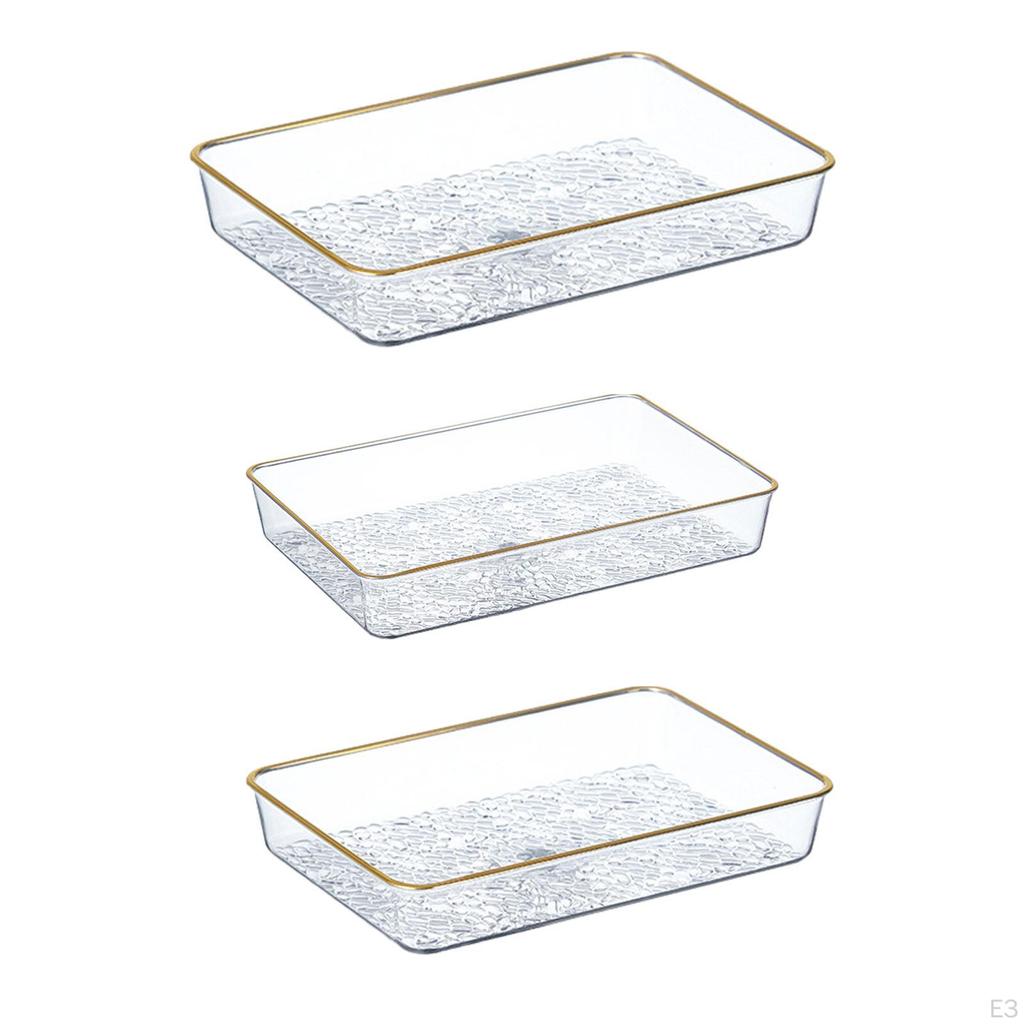 Elegant Rectangular Tray for Home and Office Organization
