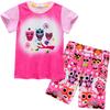 Children'S Short-Sleeved, Animated Cartoon Digital Printing, Children'S Short-Sleeved Loungewear Set 91025