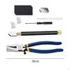 10 Pieces Heavy Duty Glass Cutting Tool Kit Screwdriver for Breaking Mosaics