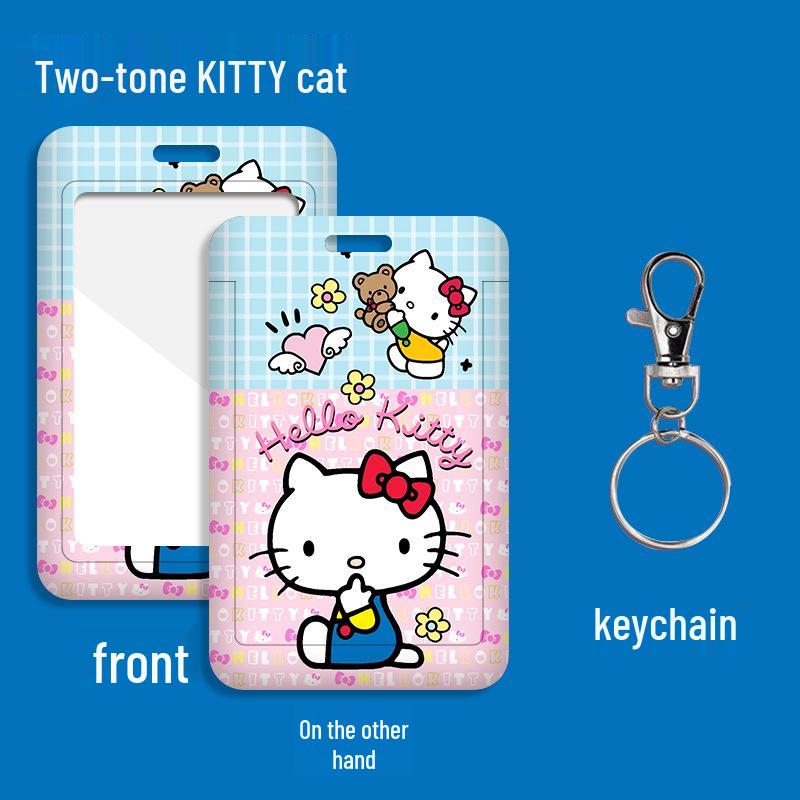 Sanrio Cartoon Student ID Card Holder - Cute Campus, Work, Bus, Subway, Meal Card Case