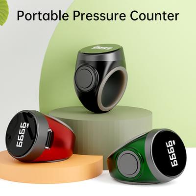 Smart Tasbih Tally Counter Digital Electronic Finger Ring Tally Counter 3 Level Size Adjustment