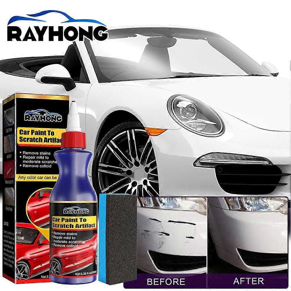 Rayhong Car Paint Care Scratch Repair Agent Rayhong Car Paint Care Scratch Repair Agent R Label