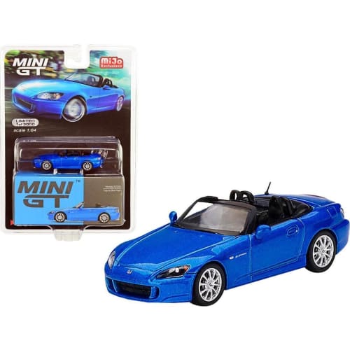 

MINI GT 1/64 Scale Honda S2000 (AP2) Laguna Blue Pearl Left-Hand Drive MGT00287-MJ
