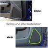 Green Door Speaker Panel Trim Cover Bezel Accessories for Dodge Charger 2011+