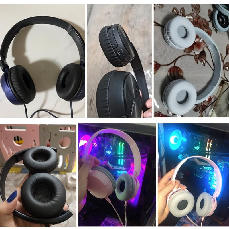 Replacement Earpads Pillow Ear Pads Foam Cushion Repair Parts for WH-CH500 510 ZX330B Replacements for Head Beam