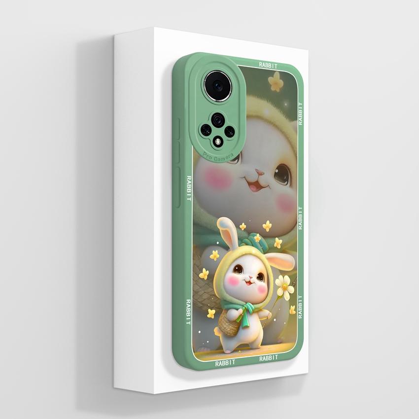 For Huawei Nova 9 10 11 Pro Y60 Y72 Phone Casing Pretty Watercolor Flowers Patterns Liquid Silicone Anti Drop Premium Protection Cover For Huawei Case