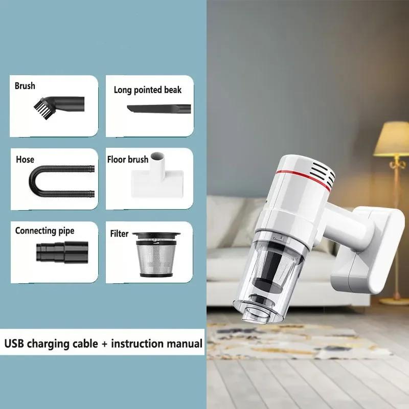 NEW 95000Pa Handheld Wireless Vacuum Cleaner Brushless Motor Strong Suction Car&Home Dual Use Dust Pet‘s Hair Collector